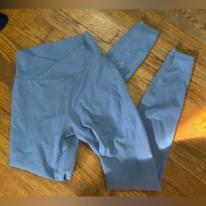 Alphalete cross over leggings lilac xs